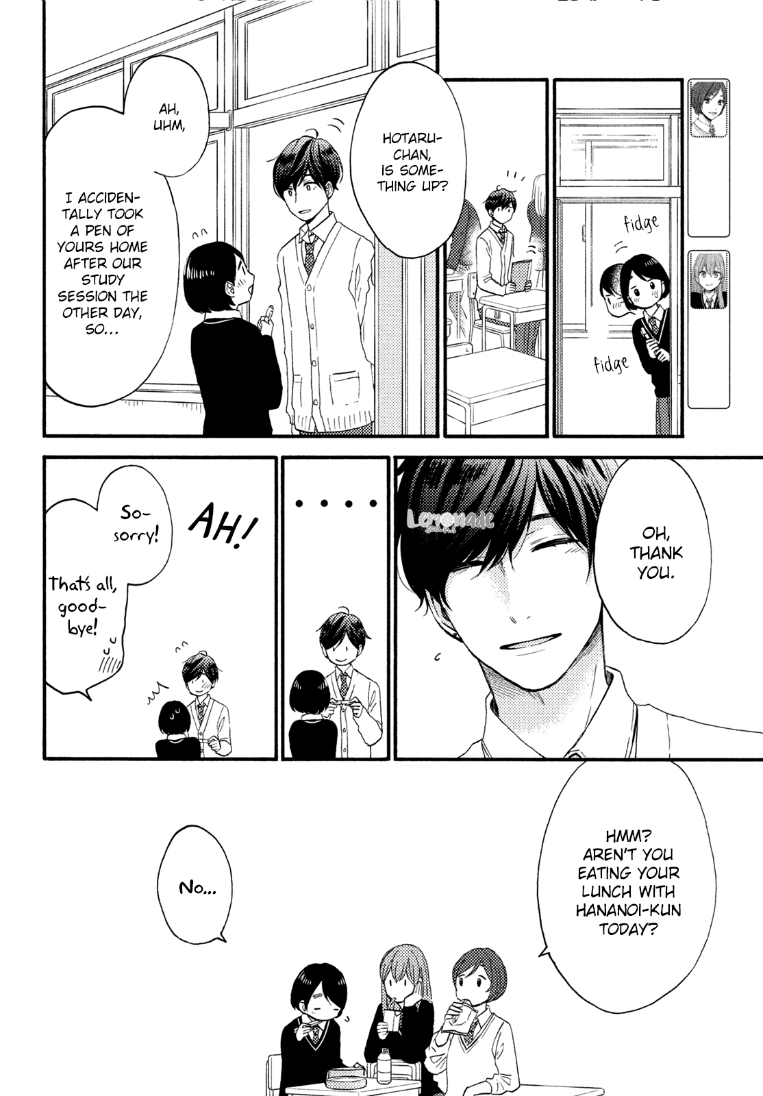 Hananoi-kun to Koi no Yamai Chapter 12 page 17 - Chapter 12: My First Confession