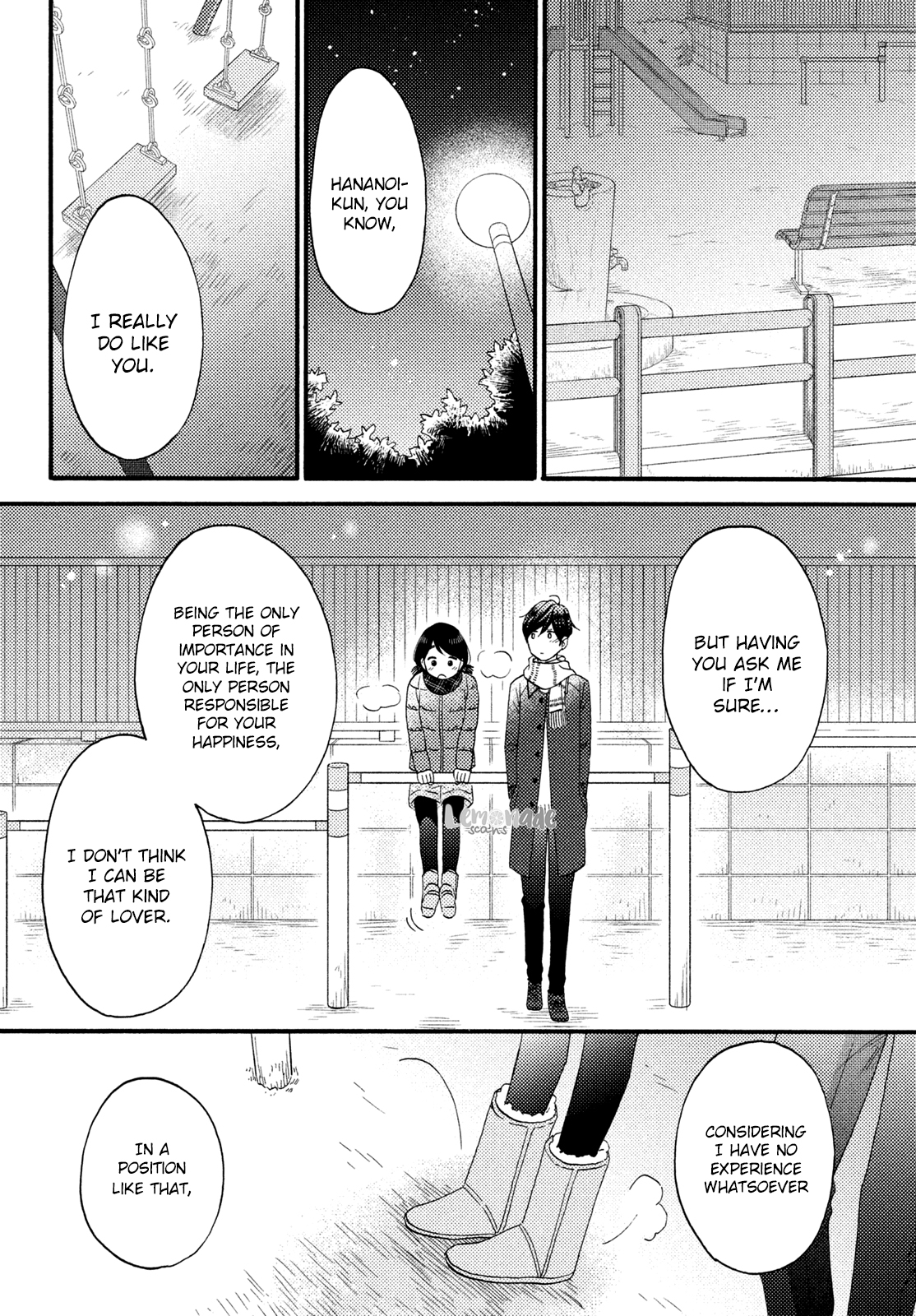 Hananoi-kun to Koi no Yamai Chapter 12 page 35 - Chapter 12: My First Confession