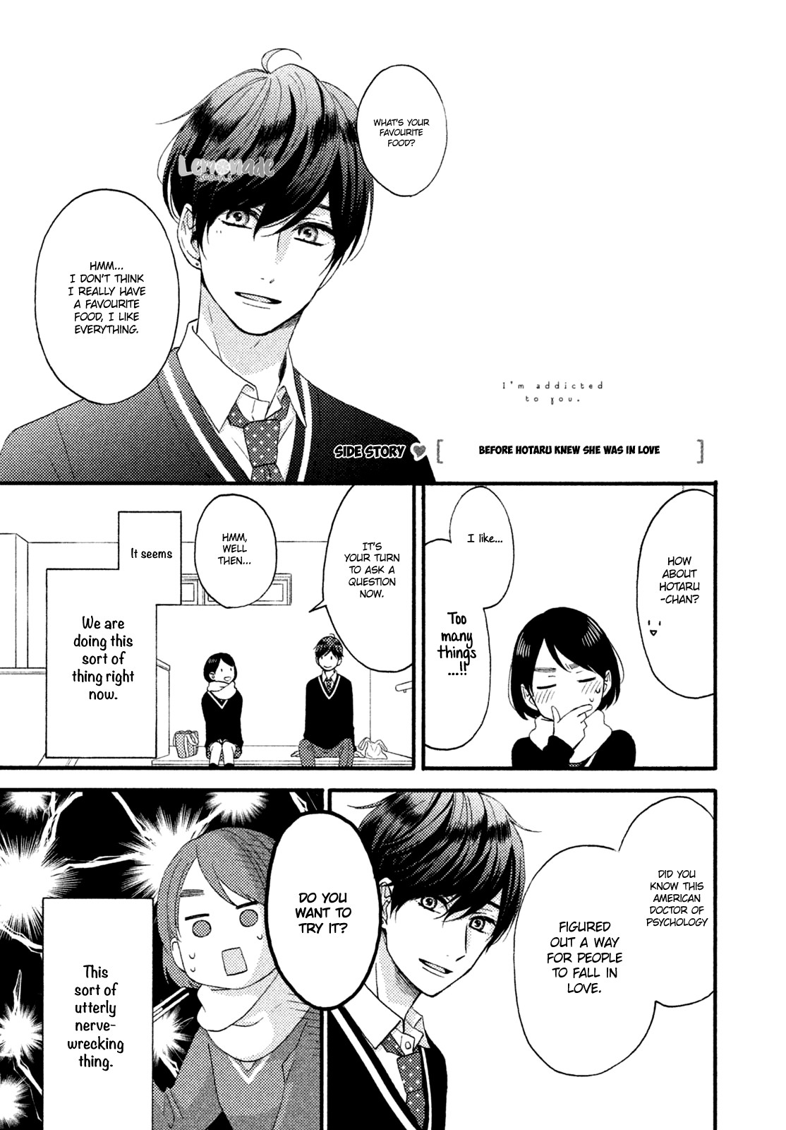 Hananoi-kun to Koi no Yamai Chapter 13.5 page 3 - Chapter 13.5: extra