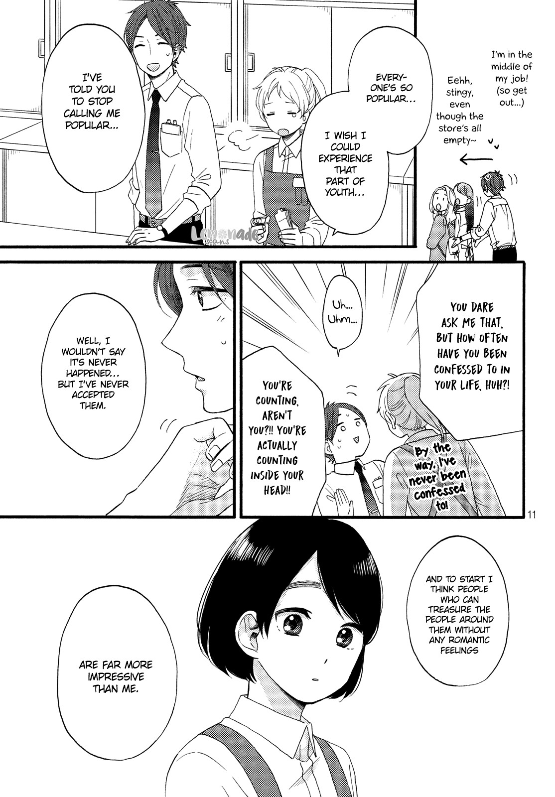 Hananoi-kun to Koi no Yamai Chapter 14 page 13 - Chapter 14: First Boss