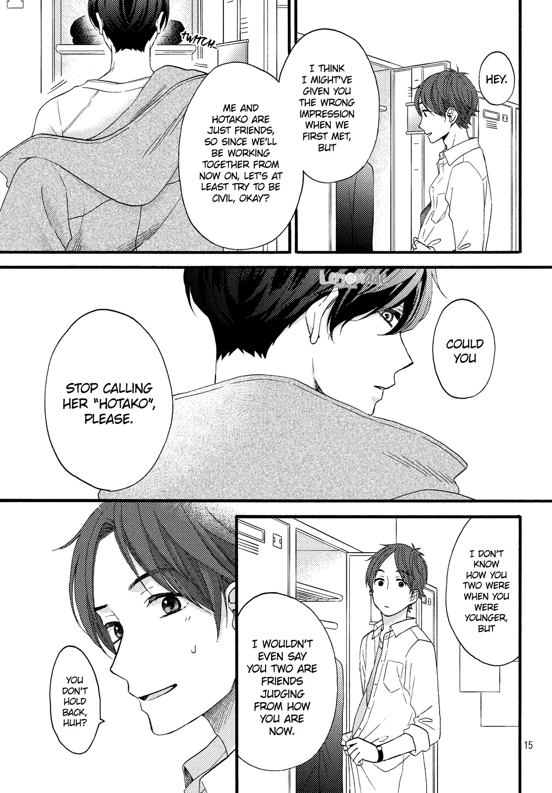 Hananoi-kun to Koi no Yamai Chapter 14 page 17 - Chapter 14: First Boss