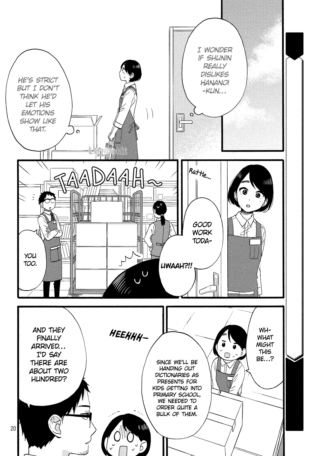 Hananoi-kun to Koi no Yamai Chapter 14 page 22 - Chapter 14: First Boss