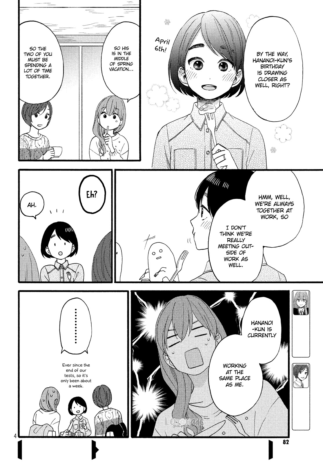 Hananoi-kun to Koi no Yamai Chapter 14 page 6 - Chapter 14: First Boss