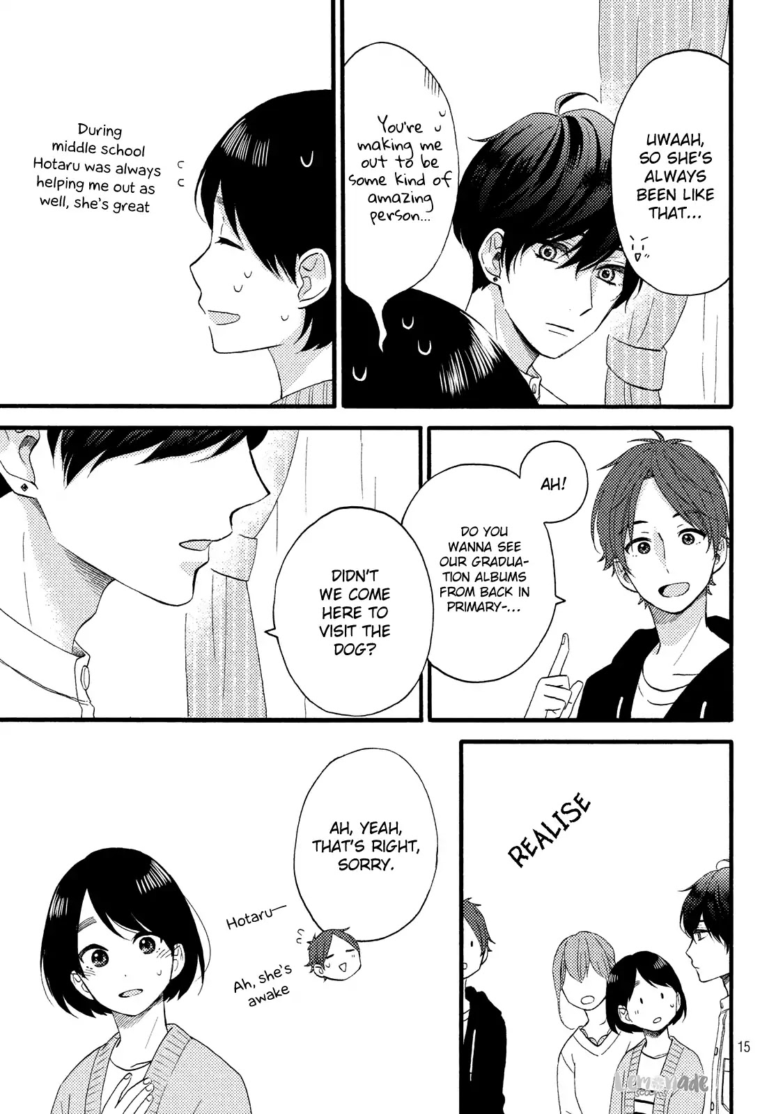 Hananoi-kun to Koi no Yamai Chapter 15 page 17 - Chapter 15: My First Pet
