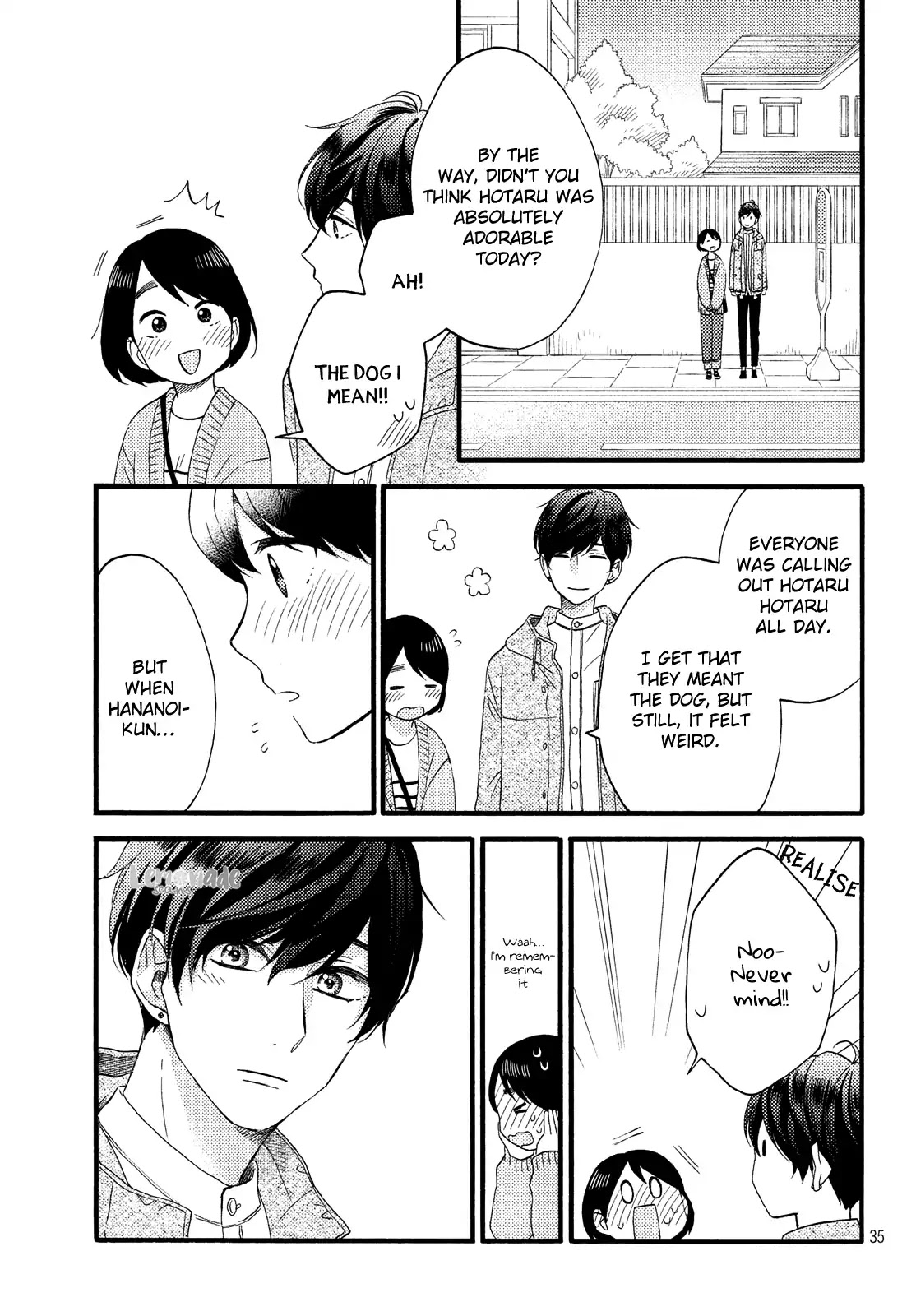 Hananoi-kun to Koi no Yamai Chapter 15 page 37 - Chapter 15: My First Pet