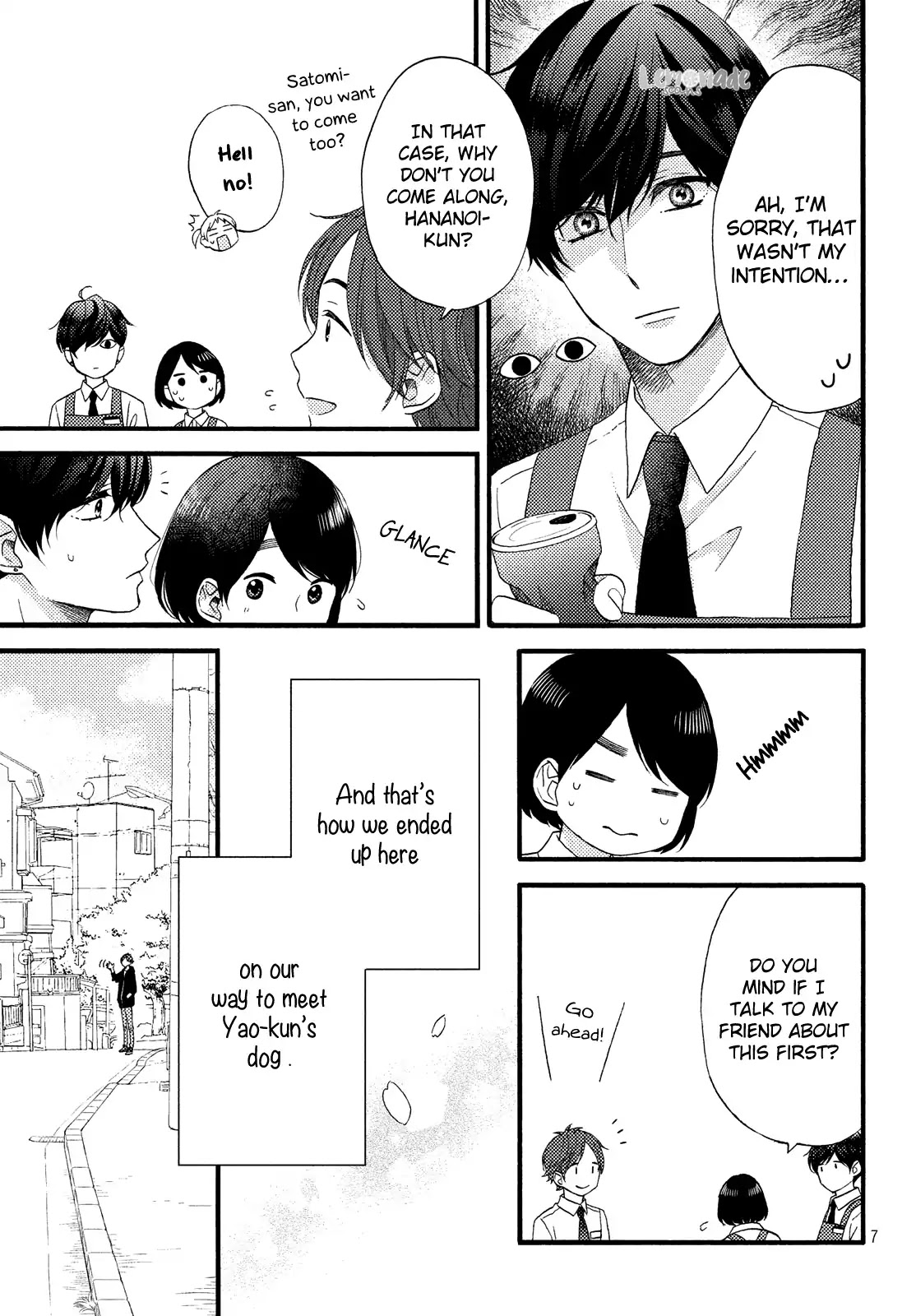 Hananoi-kun to Koi no Yamai Chapter 15 page 9 - Chapter 15: My First Pet
