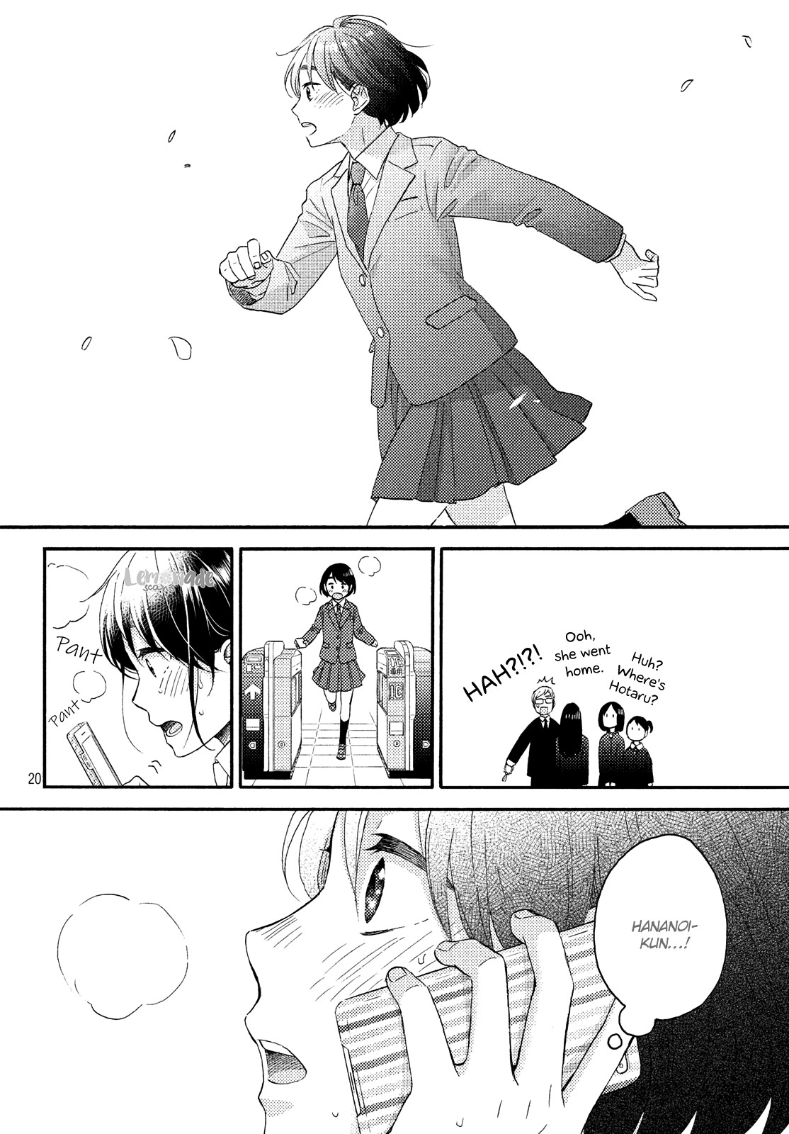 Hananoi-kun to Koi no Yamai Chapter 16 page 22 - Chapter 16
