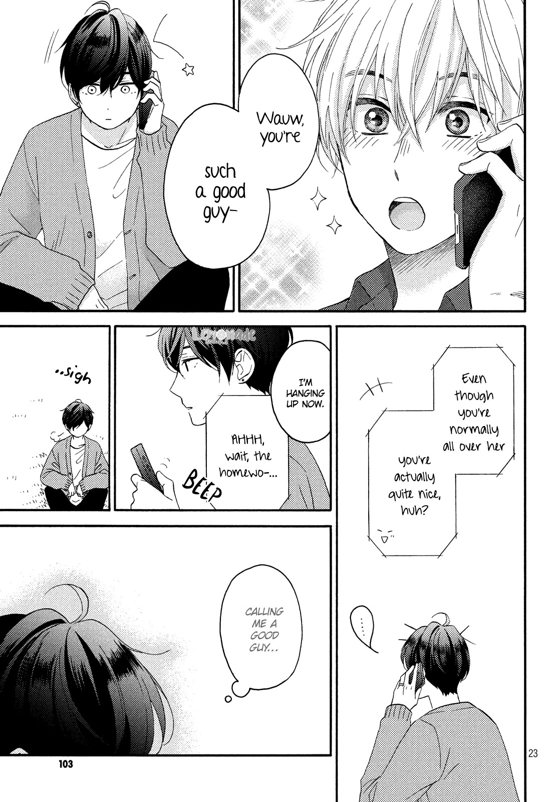 Hananoi-kun to Koi no Yamai Chapter 16 page 25 - Chapter 16