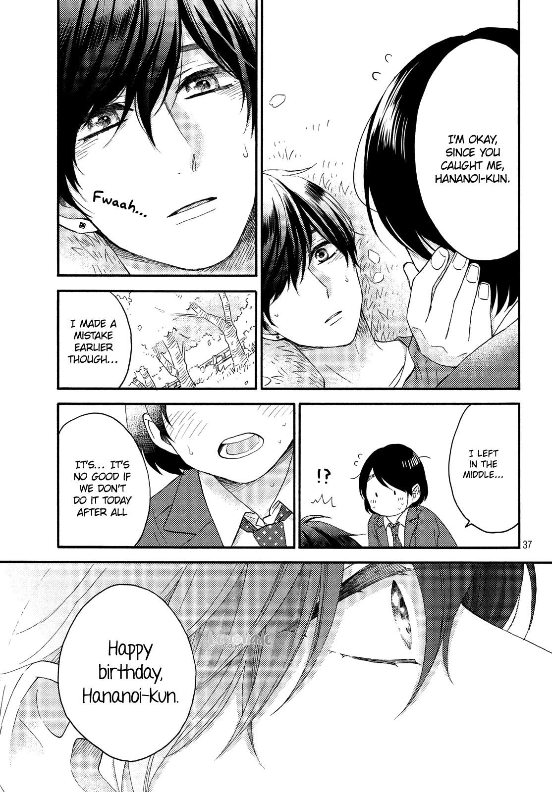 Hananoi-kun to Koi no Yamai Chapter 16 page 38 - Chapter 16