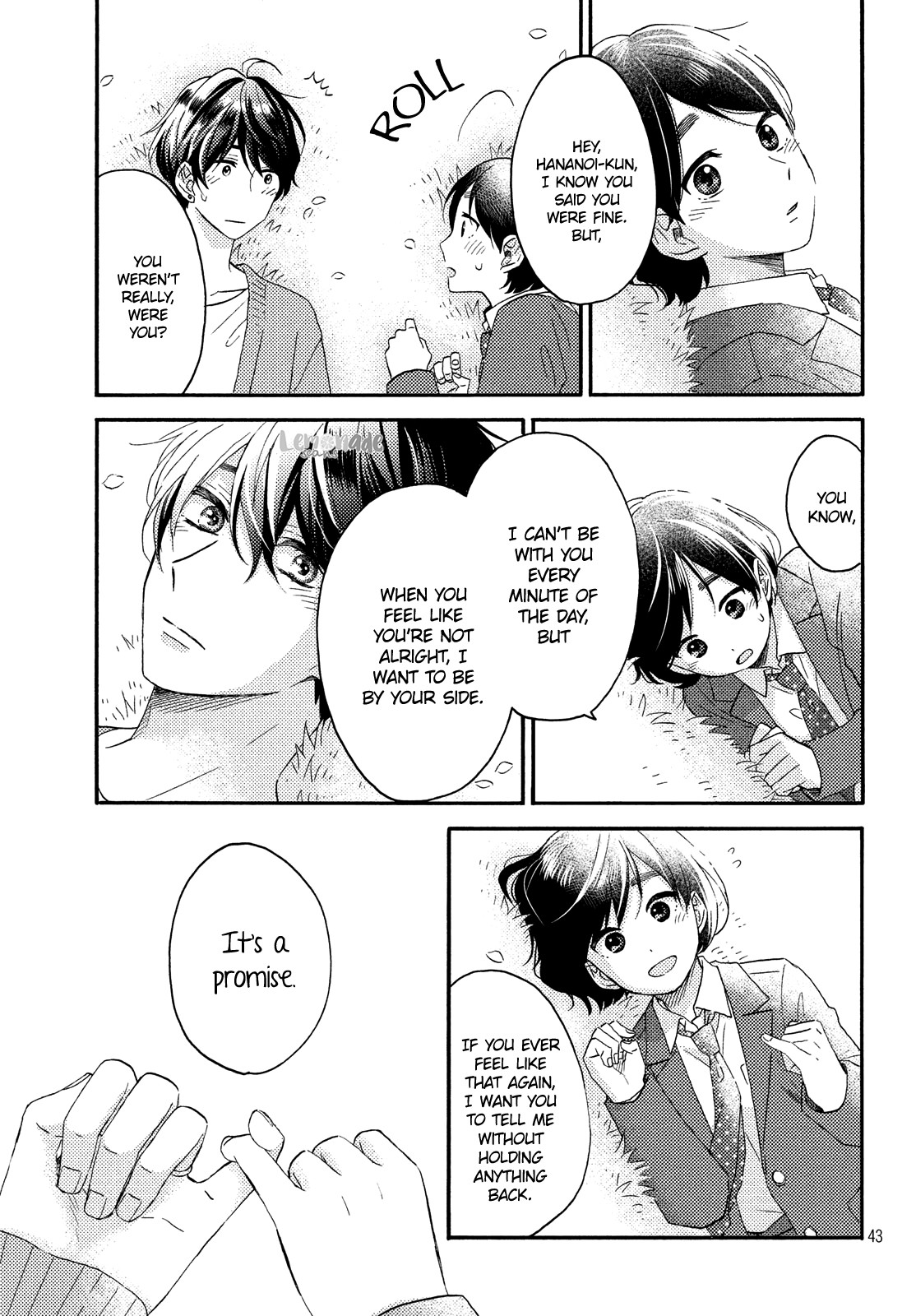 Hananoi-kun to Koi no Yamai Chapter 16 page 44 - Chapter 16