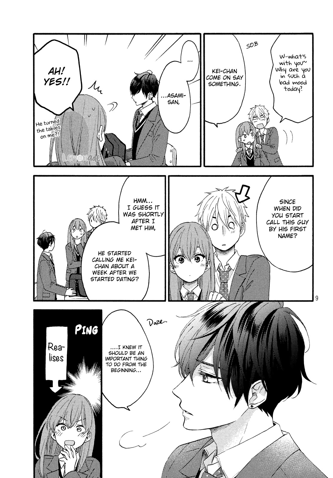 Hananoi-kun to Koi no Yamai Chapter 17 page 10 - Chapter 17
