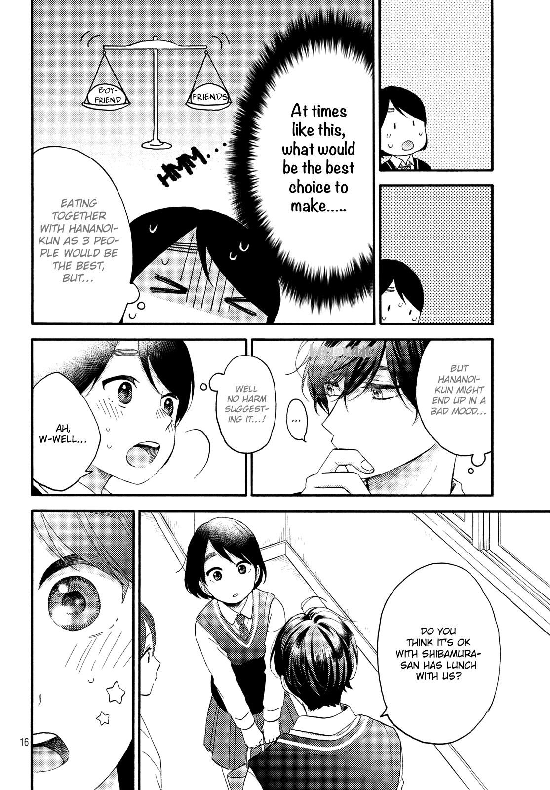 Hananoi-kun to Koi no Yamai Chapter 17 page 17 - Chapter 17