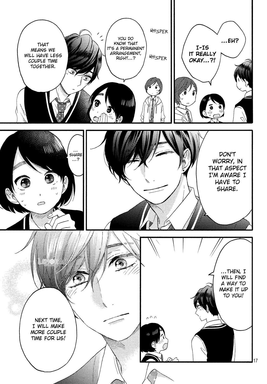 Hananoi-kun to Koi no Yamai Chapter 17 page 18 - Chapter 17