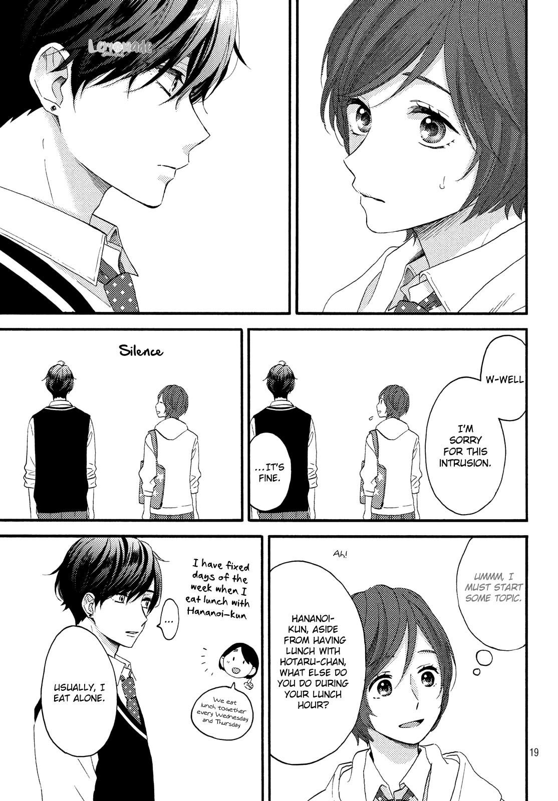 Hananoi-kun to Koi no Yamai Chapter 17 page 20 - Chapter 17