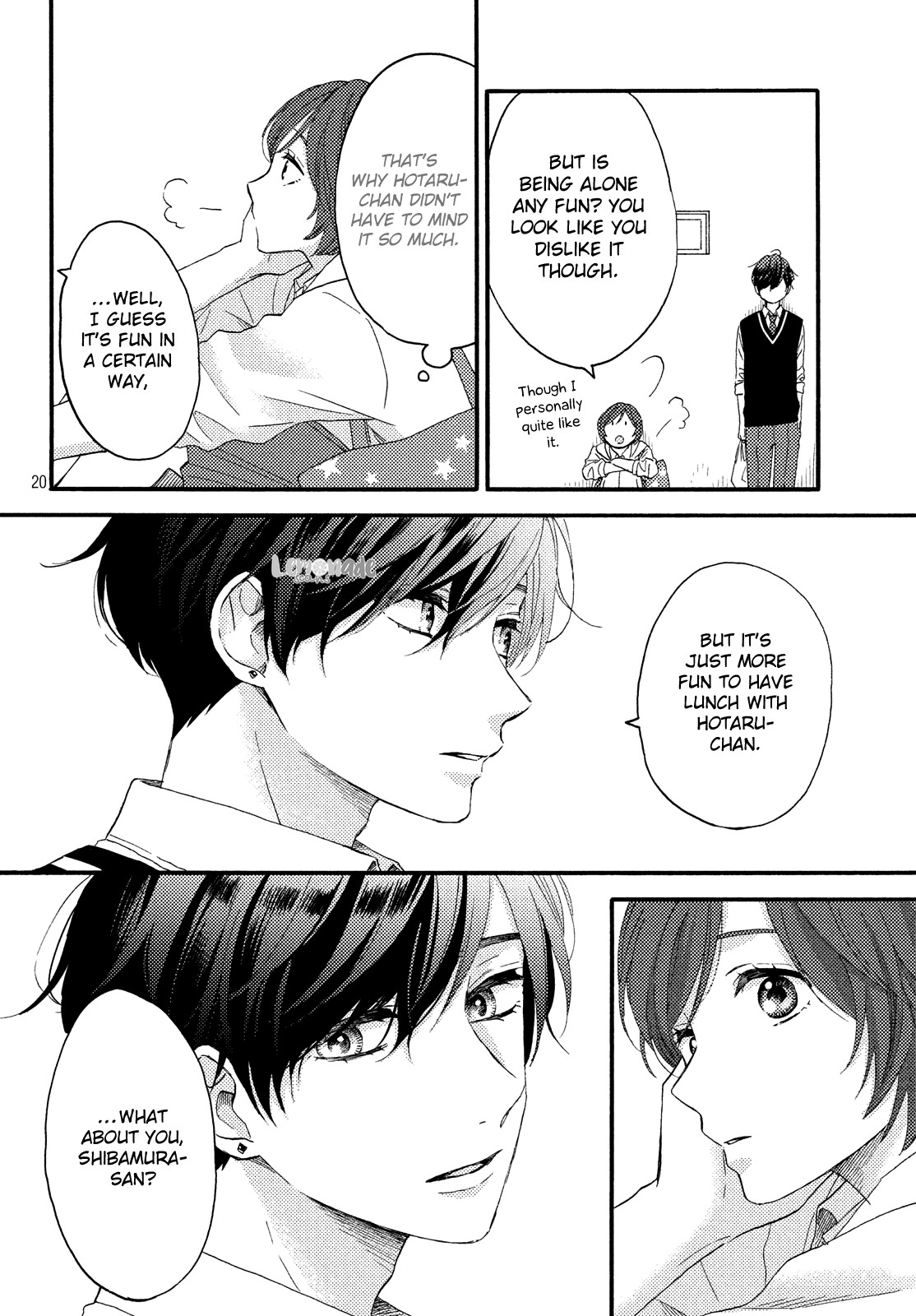 Hananoi-kun to Koi no Yamai Chapter 17 page 21 - Chapter 17