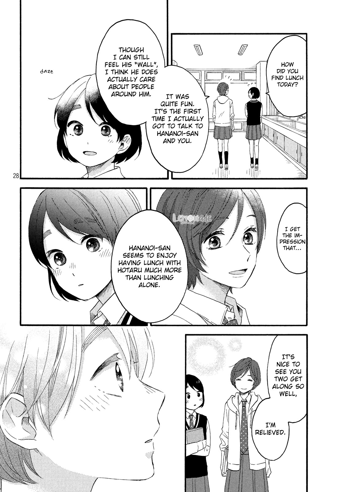 Hananoi-kun to Koi no Yamai Chapter 17 page 29 - Chapter 17