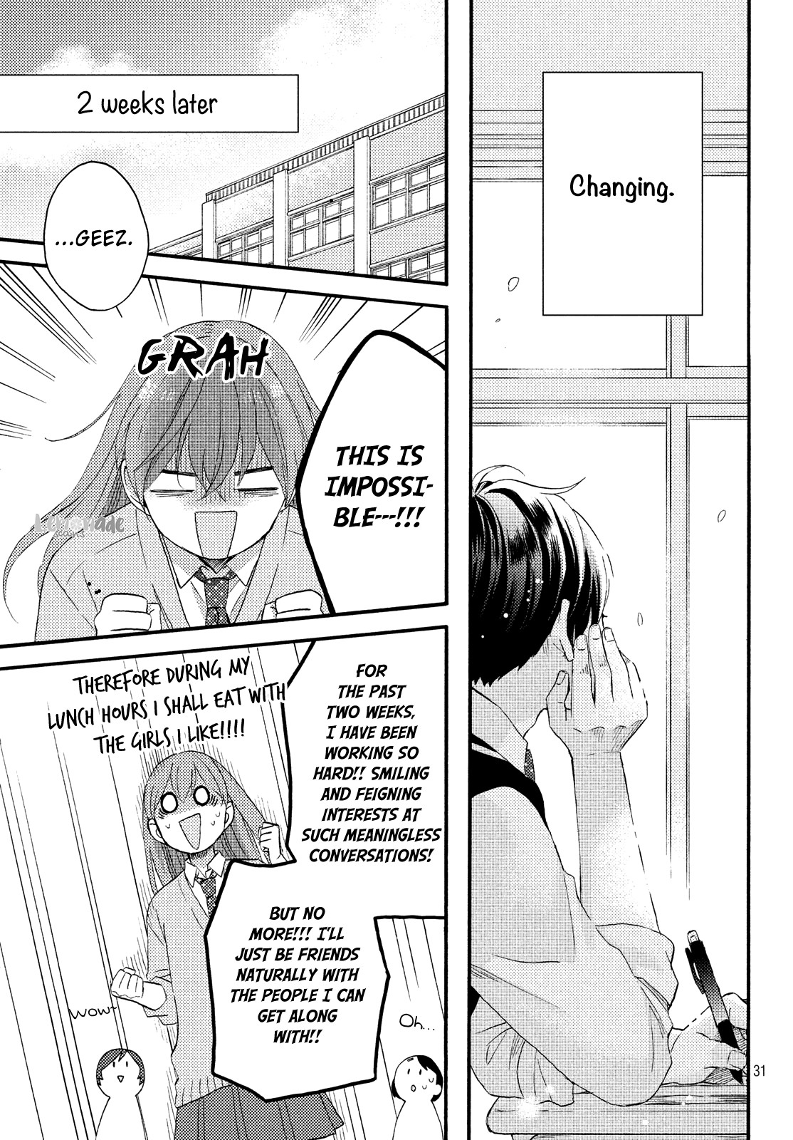 Hananoi-kun to Koi no Yamai Chapter 17 page 32 - Chapter 17