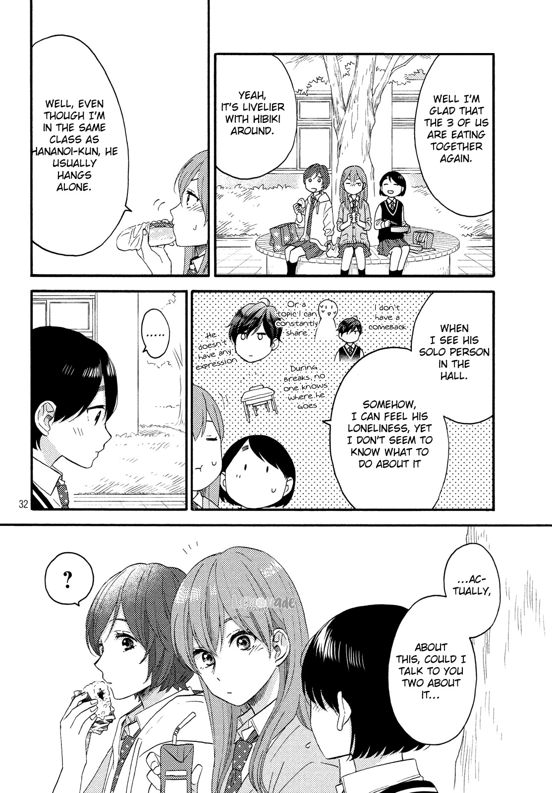 Hananoi-kun to Koi no Yamai Chapter 17 page 33 - Chapter 17