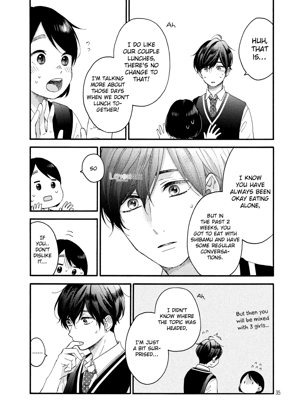 Hananoi-kun to Koi no Yamai Chapter 17 page 36 - Chapter 17