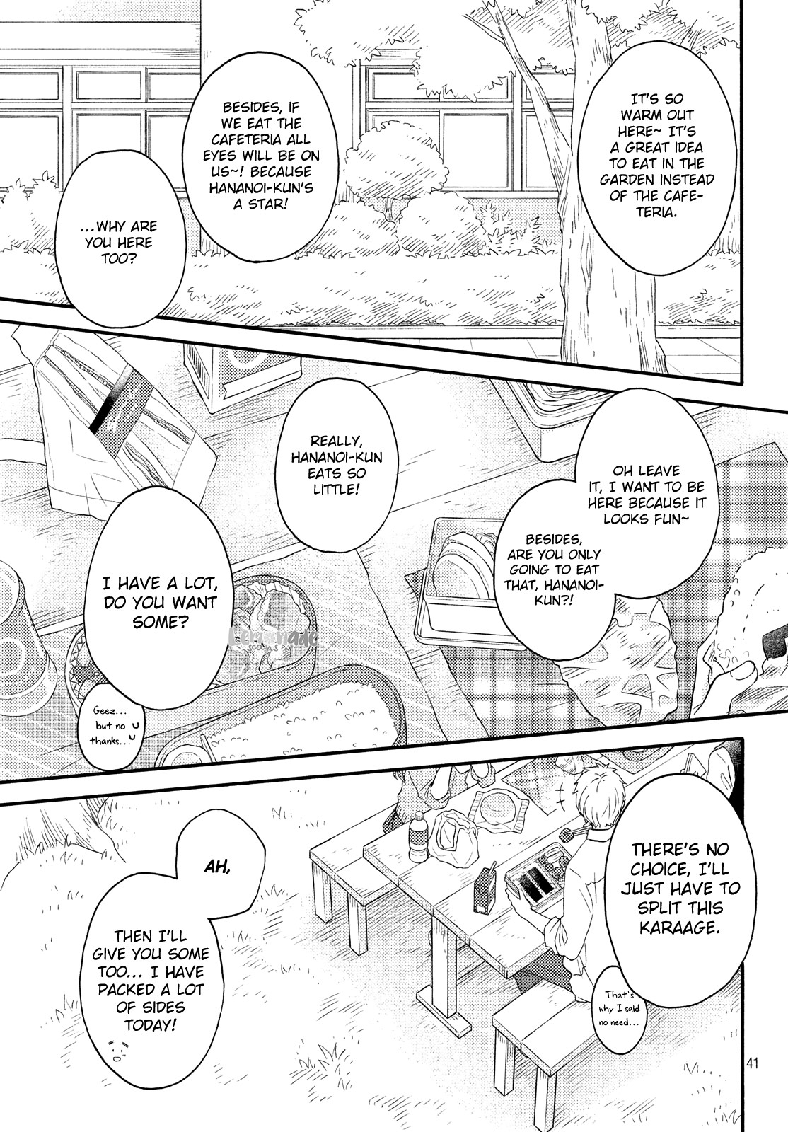 Hananoi-kun to Koi no Yamai Chapter 17 page 42 - Chapter 17