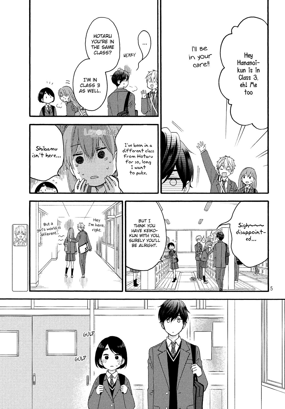 Hananoi-kun to Koi no Yamai Chapter 17 page 6 - Chapter 17