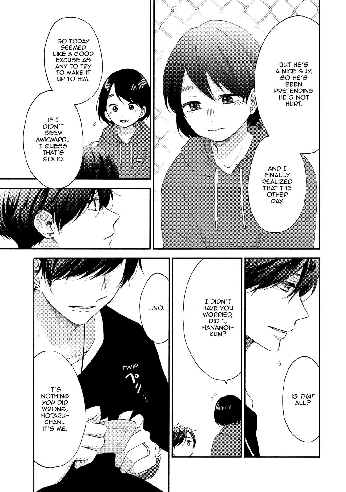 Hananoi-kun to Koi no Yamai Chapter 19 page 31 - Chapter 19