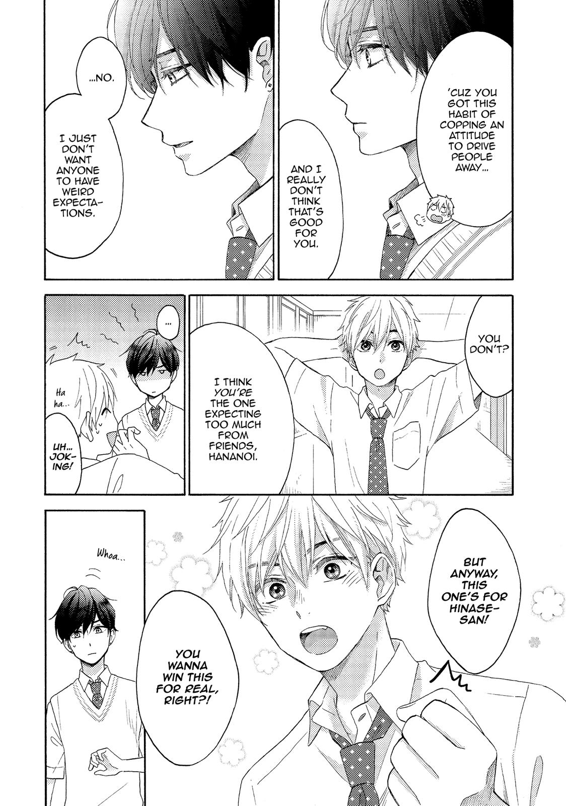 Hananoi-kun to Koi no Yamai Chapter 23 page 10 - Chapter 23
