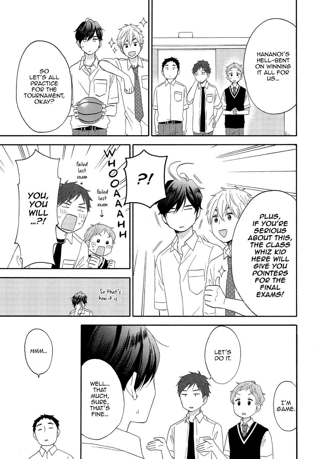 Hananoi-kun to Koi no Yamai Chapter 23 page 13 - Chapter 23