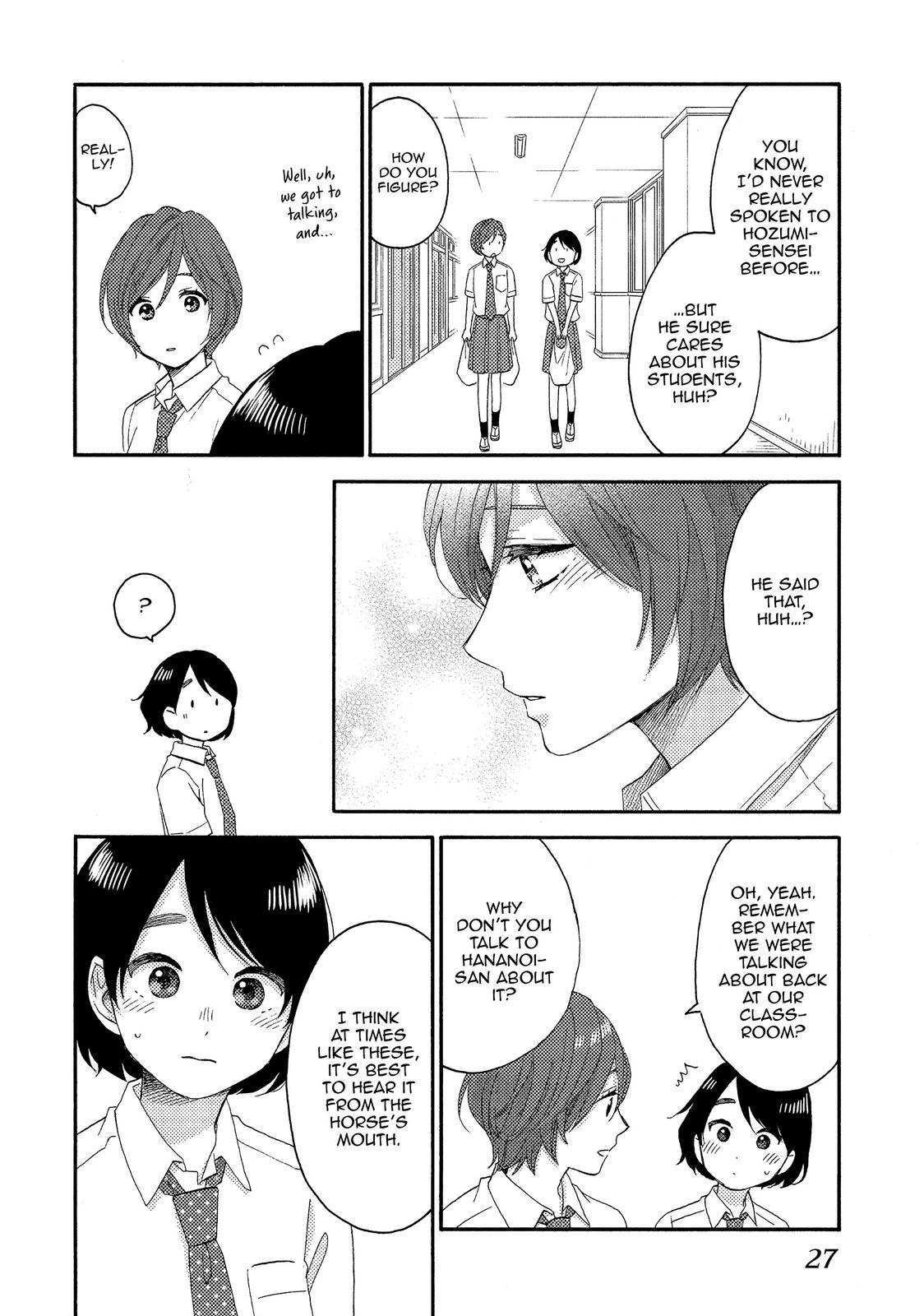 Hananoi-kun to Koi no Yamai Chapter 25 page 28 - Chapter 25