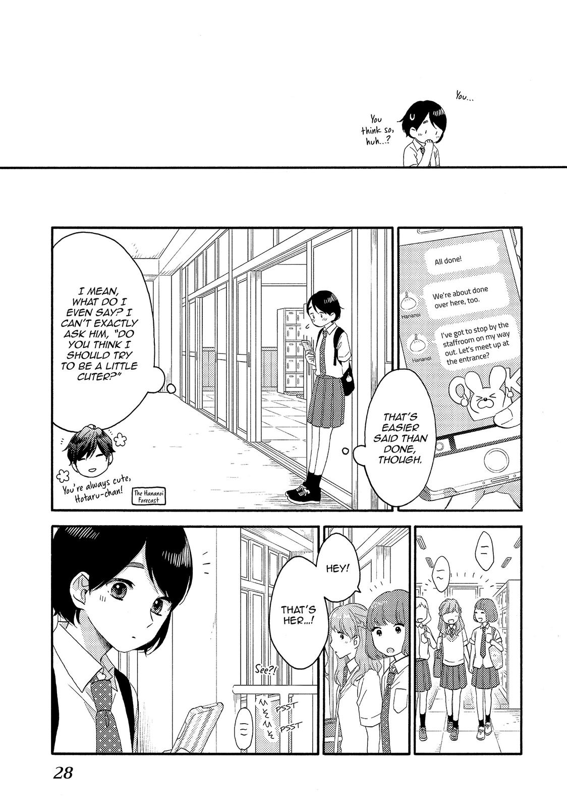 Hananoi-kun to Koi no Yamai Chapter 25 page 29 - Chapter 25