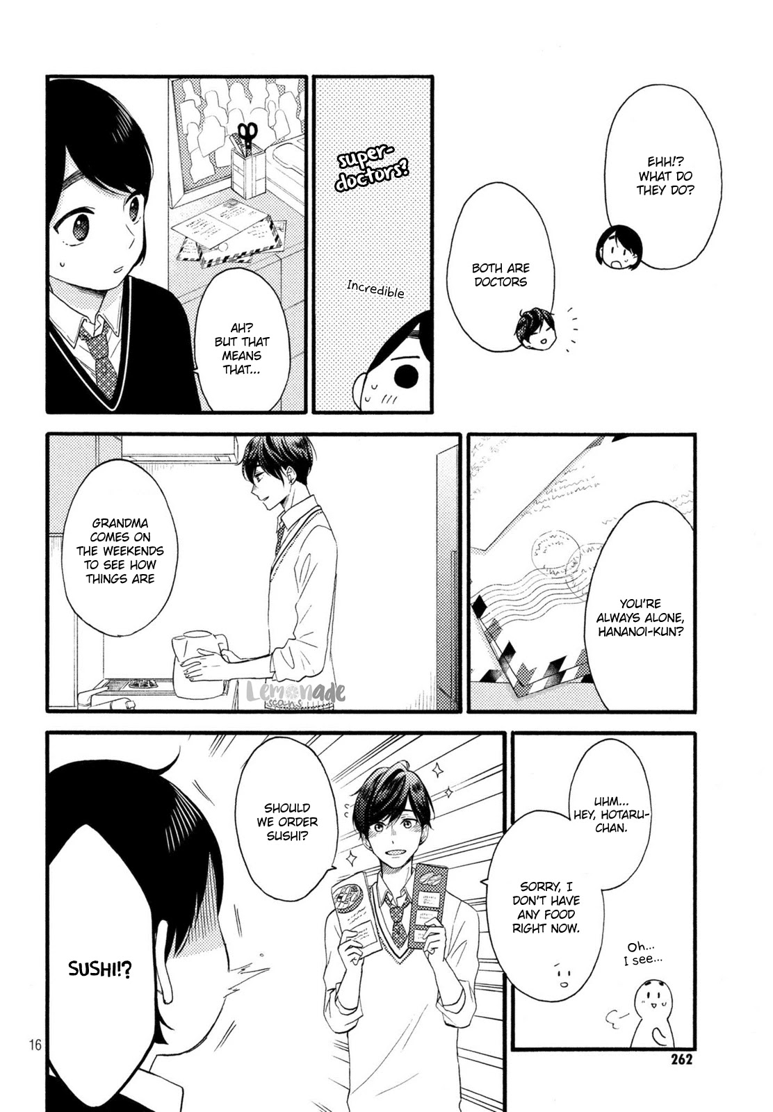 Hananoi-kun to Koi no Yamai Chapter 3 page 17 - Chapter 3: The First Visit To Your Room