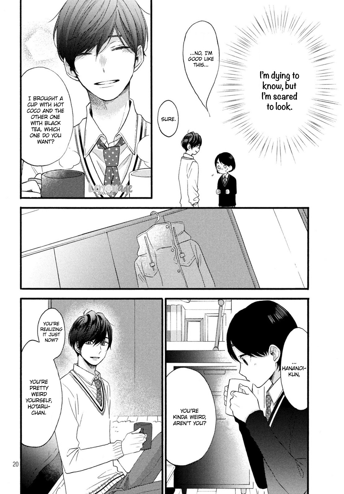 Hananoi-kun to Koi no Yamai Chapter 3 page 21 - Chapter 3: The First Visit To Your Room