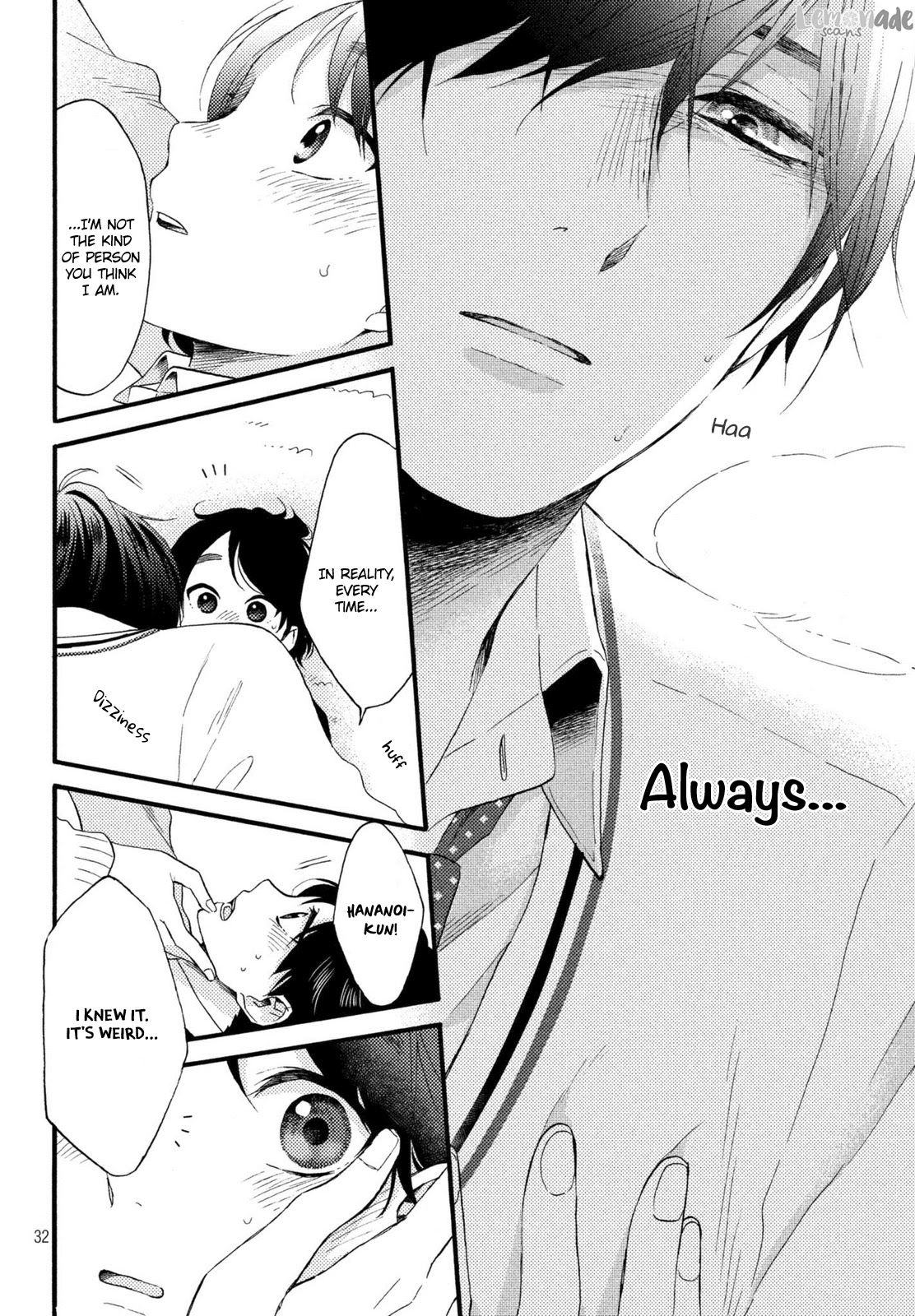 Hananoi-kun to Koi no Yamai Chapter 3 page 33 - Chapter 3: The First Visit To Your Room