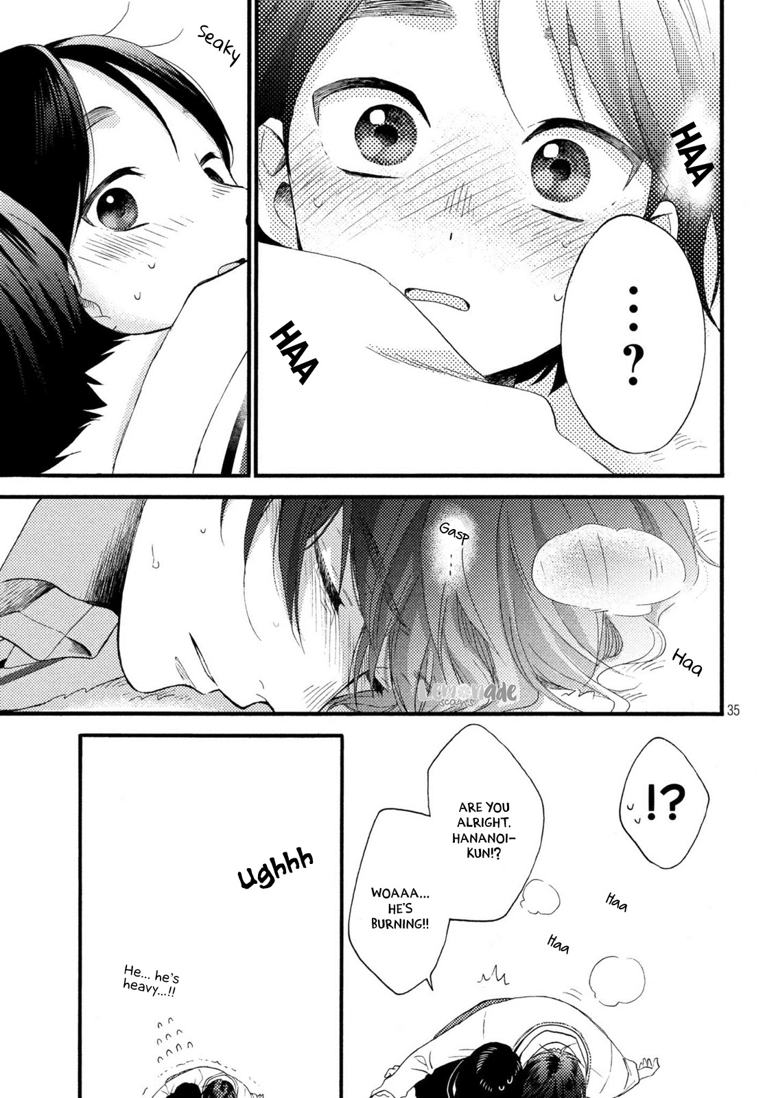 Hananoi-kun to Koi no Yamai Chapter 3 page 36 - Chapter 3: The First Visit To Your Room