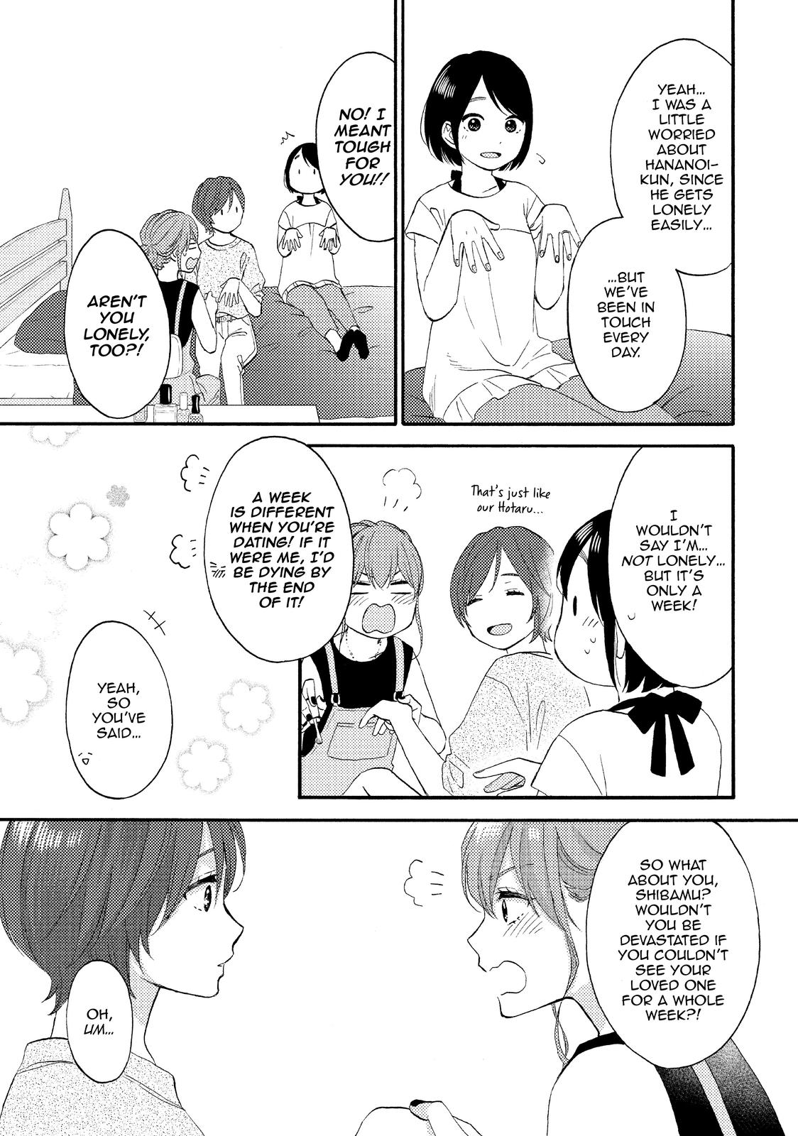 Hananoi-kun to Koi no Yamai Chapter 30 page 3 - Chapter 30