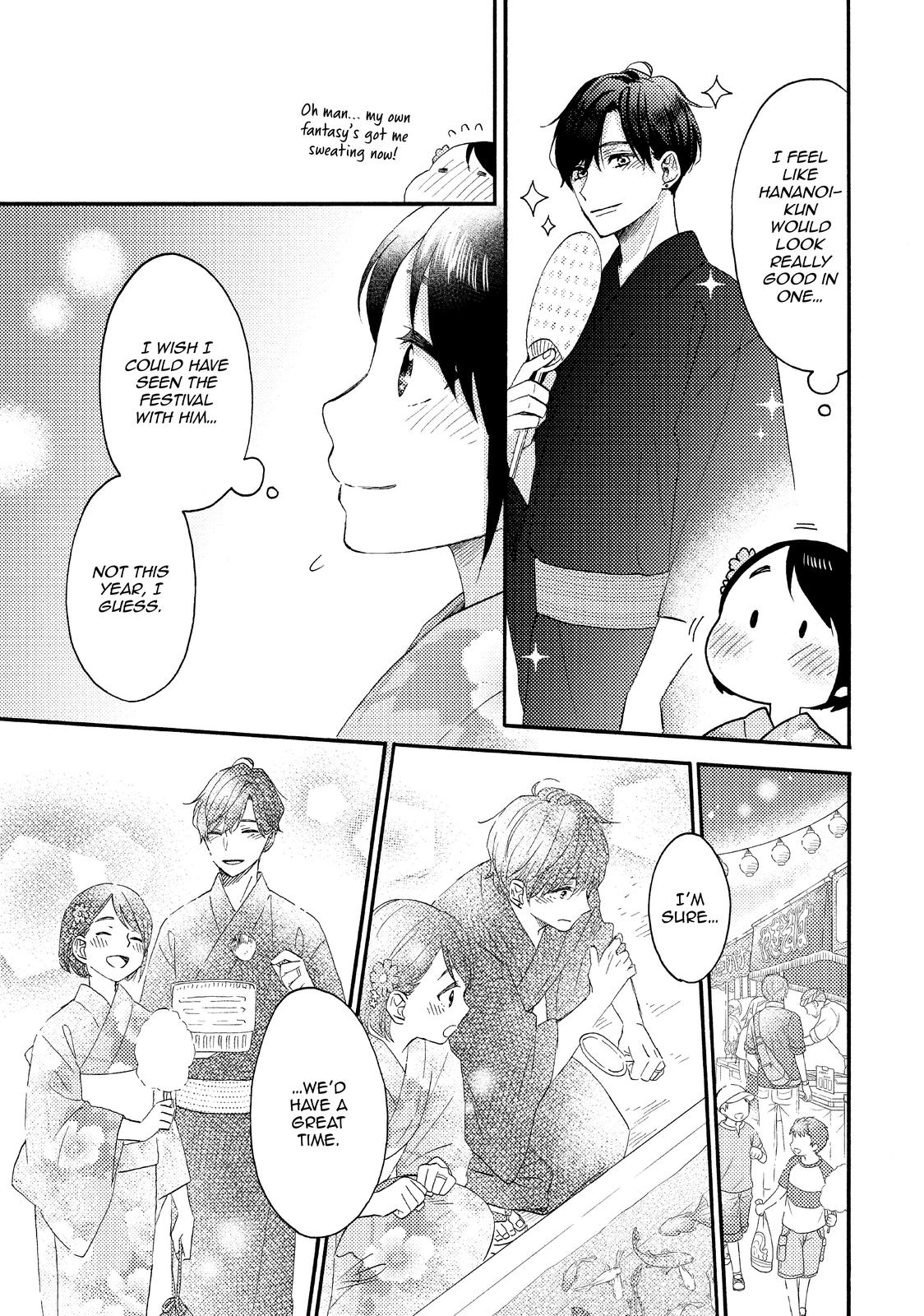 Hananoi-kun to Koi no Yamai Chapter 30 page 33 - Chapter 30