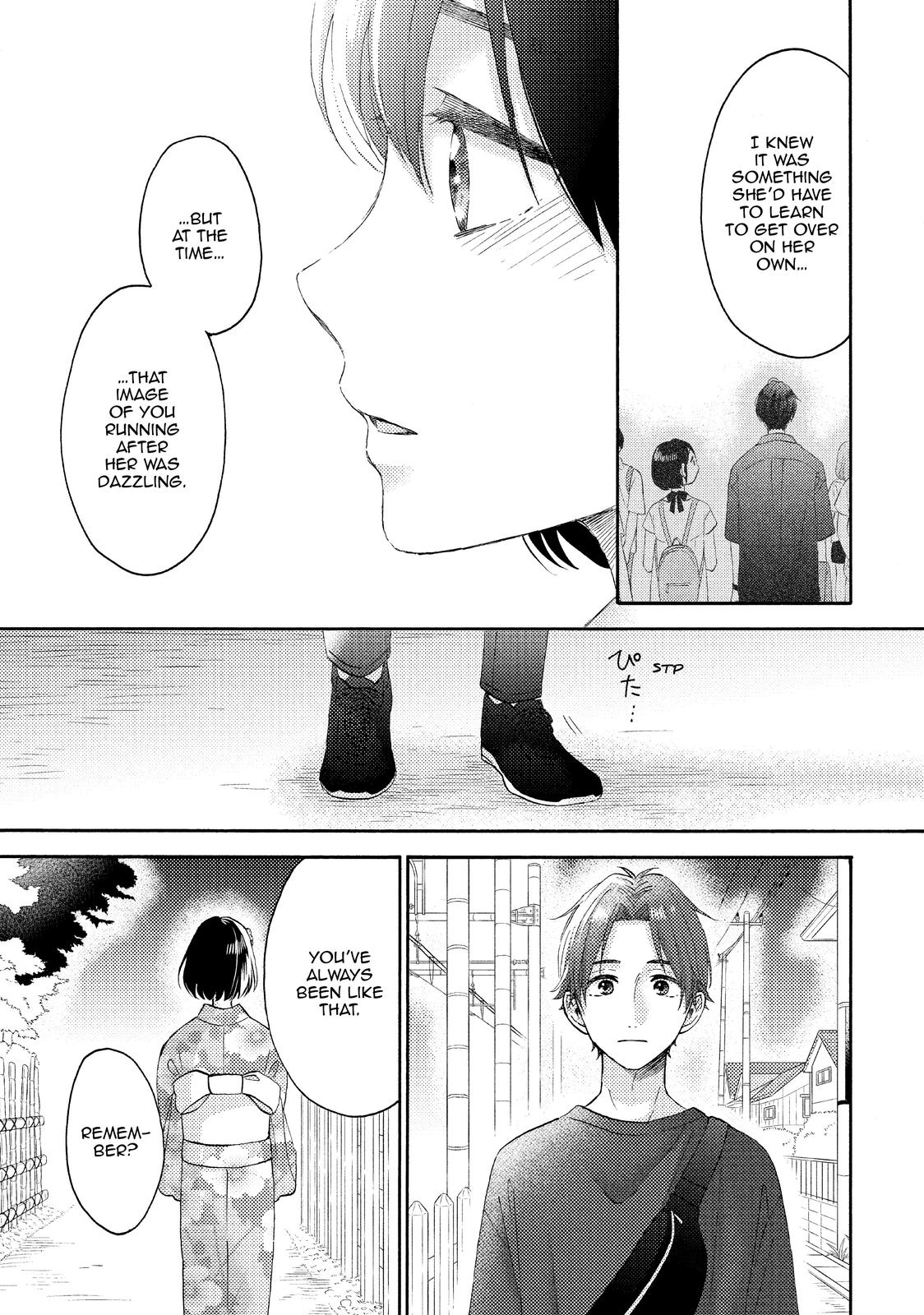 Hananoi-kun to Koi no Yamai Chapter 31 page 33 - Chapter 31