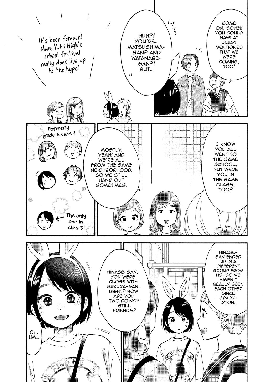 Hananoi-kun to Koi no Yamai Chapter 34 page 15 - Chapter 34