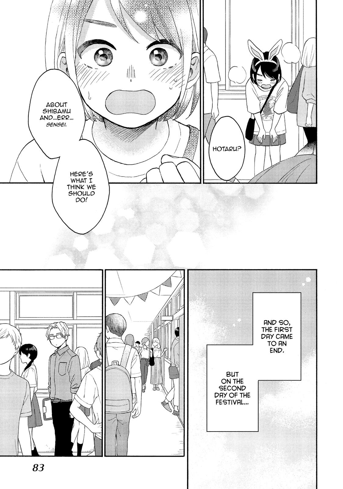 Hananoi-kun to Koi no Yamai Chapter 34 page 39 - Chapter 34