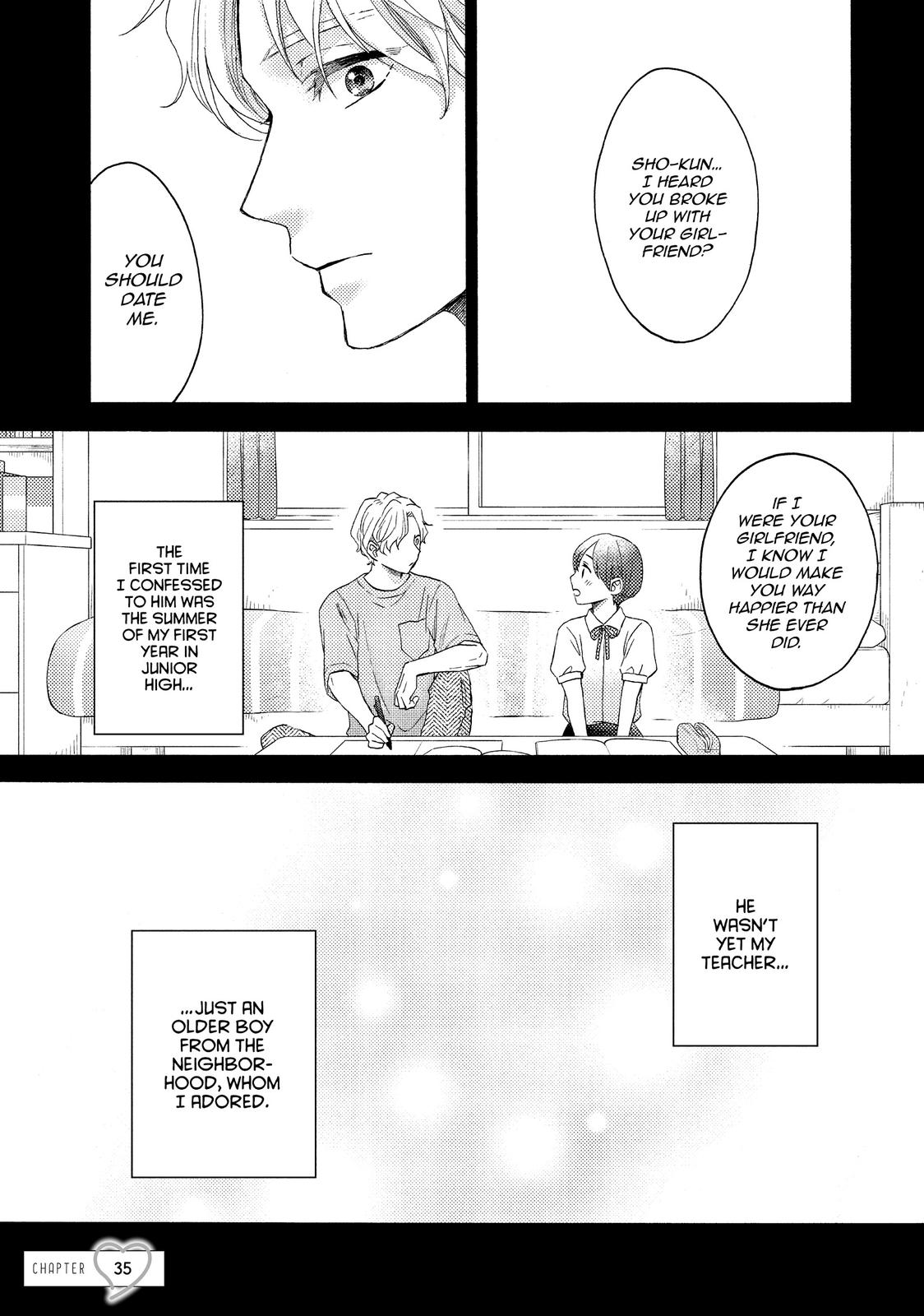 Hananoi-kun to Koi no Yamai Chapter 35 page 1 - Chapter 35