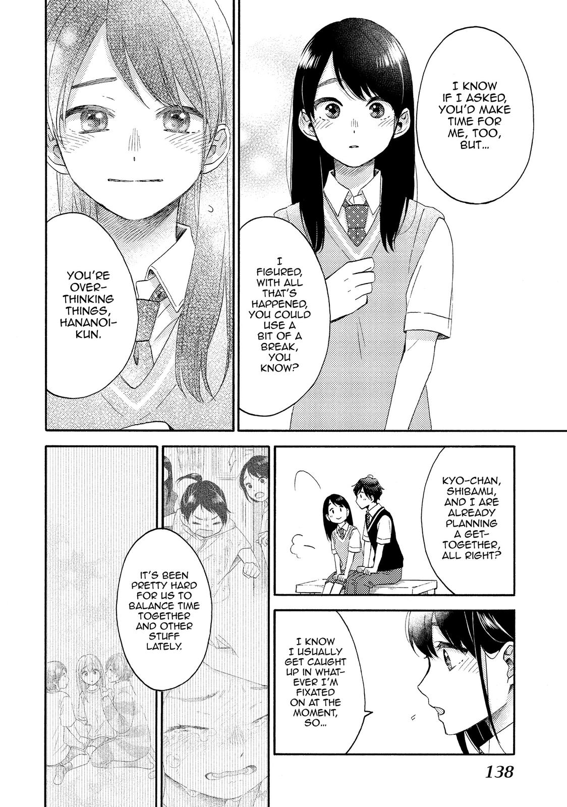 Hananoi-kun to Koi no Yamai Chapter 36 page 8 - Chapter 36