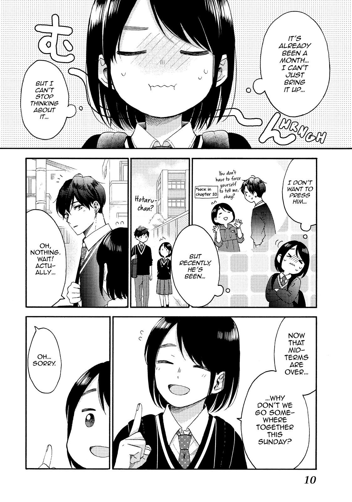 Hananoi-kun to Koi no Yamai Chapter 37 page 10 - Chapter 37