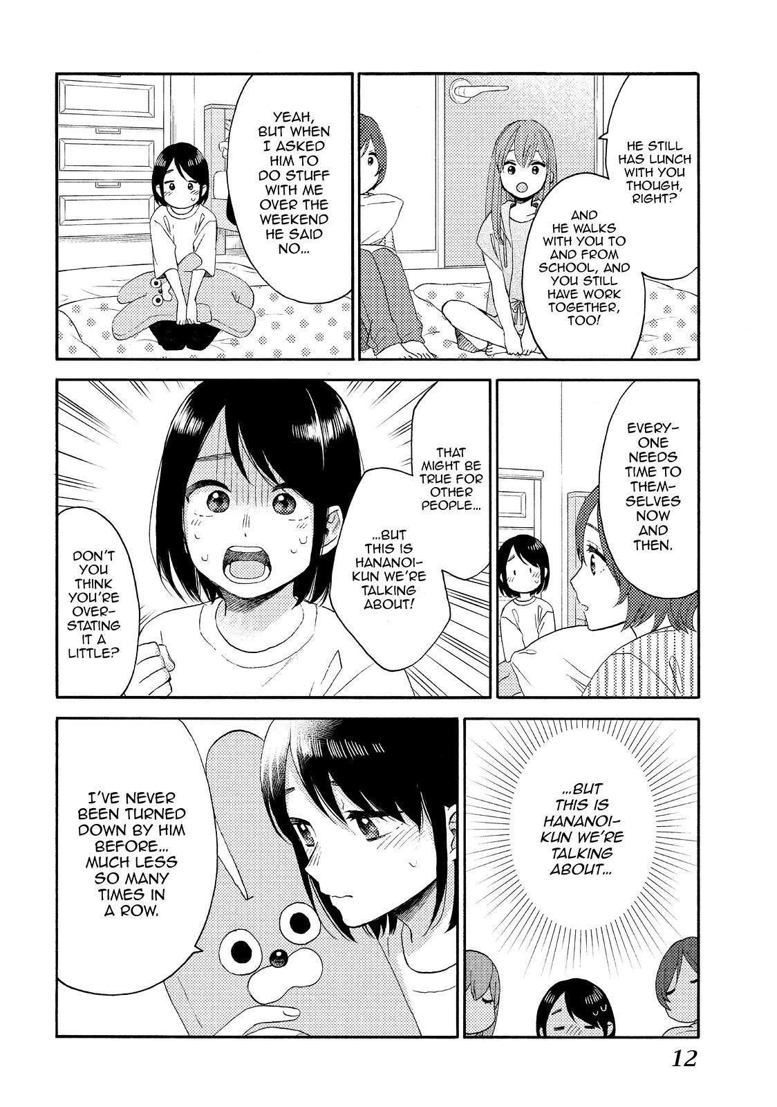 Hananoi-kun to Koi no Yamai Chapter 37 page 12 - Chapter 37