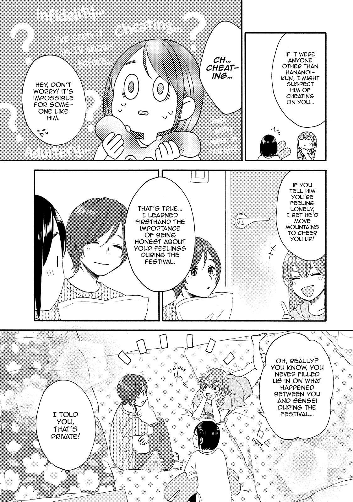 Hananoi-kun to Koi no Yamai Chapter 37 page 13 - Chapter 37