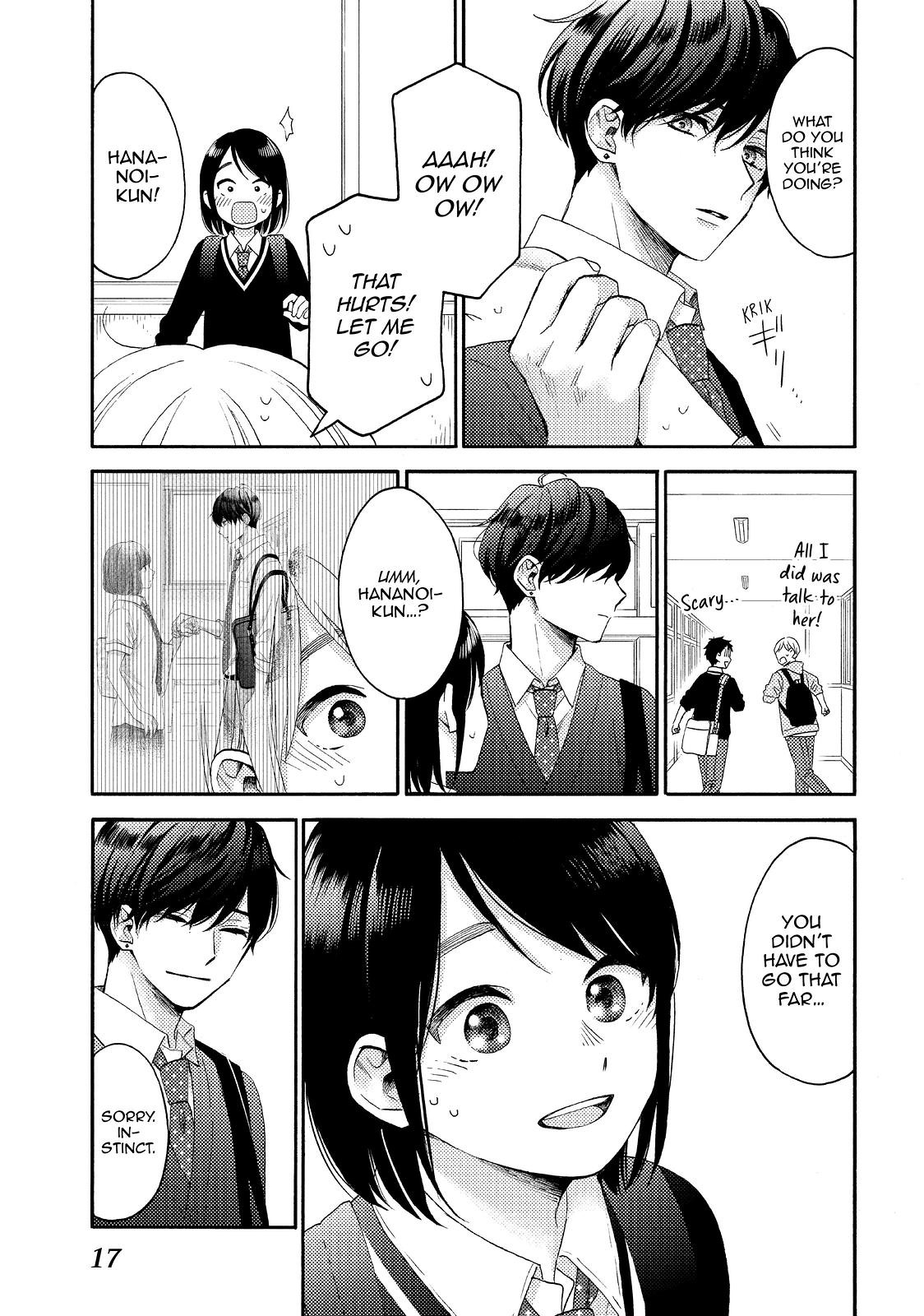 Hananoi-kun to Koi no Yamai Chapter 37 page 17 - Chapter 37