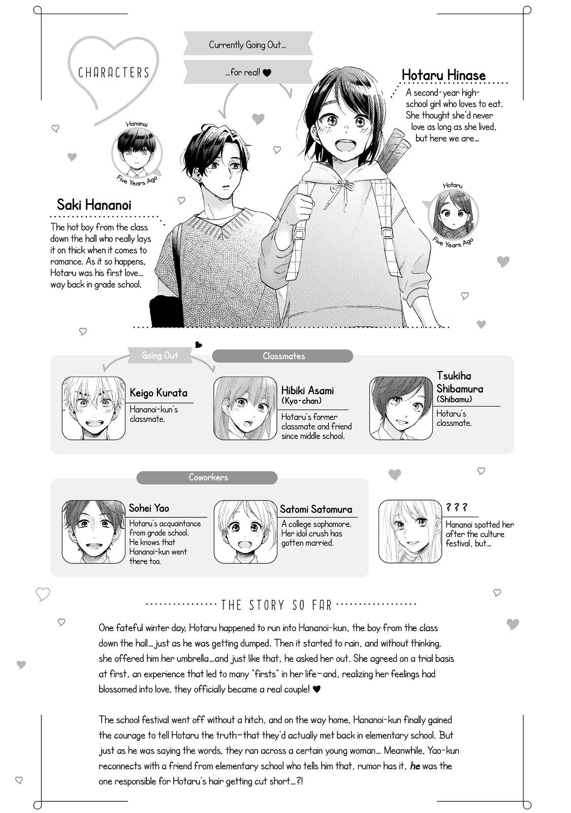 Hananoi-kun to Koi no Yamai Chapter 37 page 4 - Chapter 37