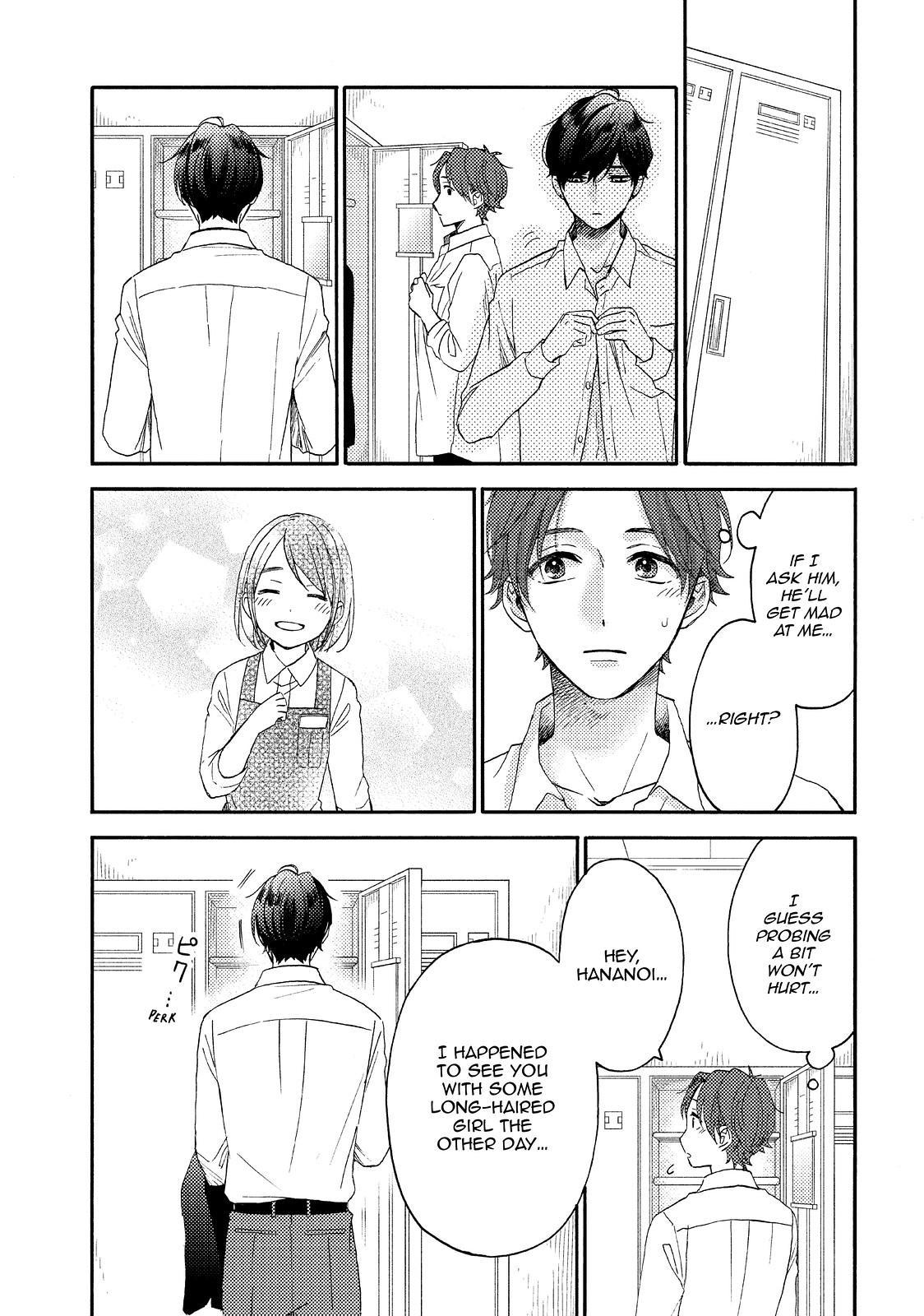 Hananoi-kun to Koi no Yamai Chapter 38 page 17 - Chapter 38