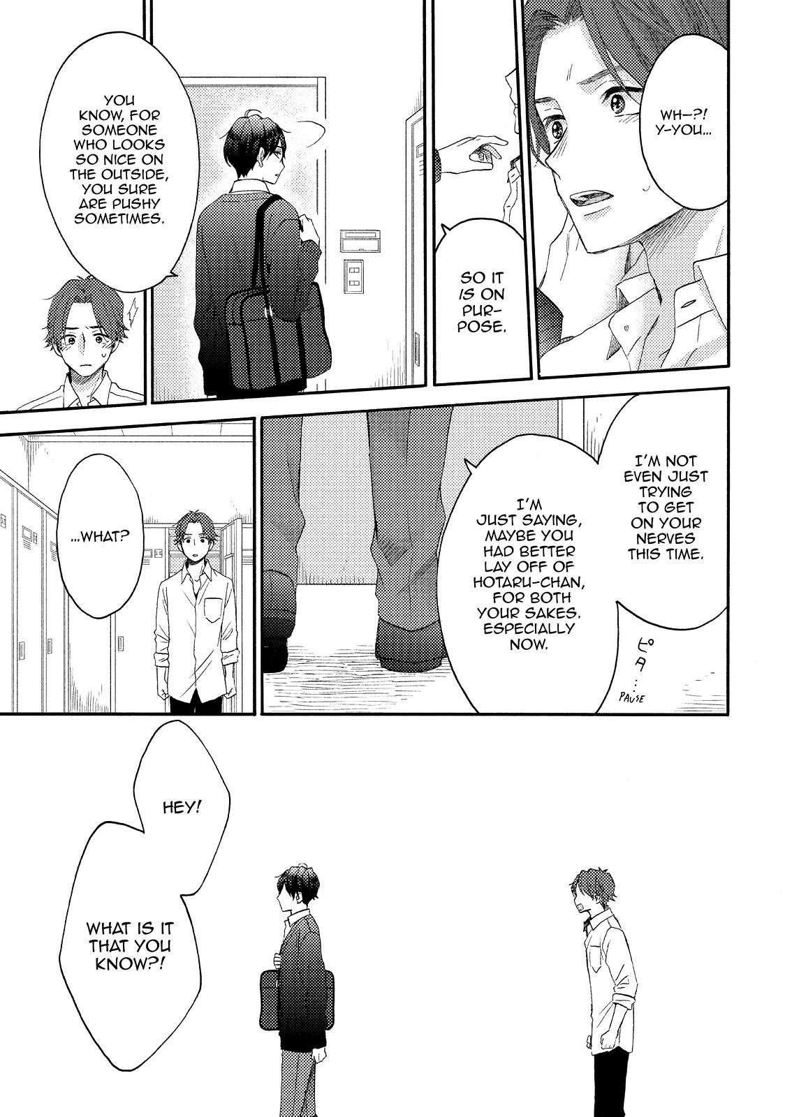 Hananoi-kun to Koi no Yamai Chapter 38 page 21 - Chapter 38