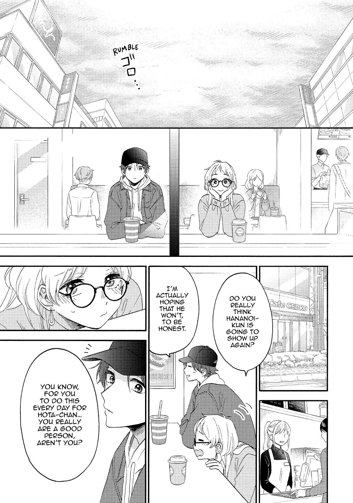 Hananoi-kun to Koi no Yamai Chapter 38 page 23 - Chapter 38