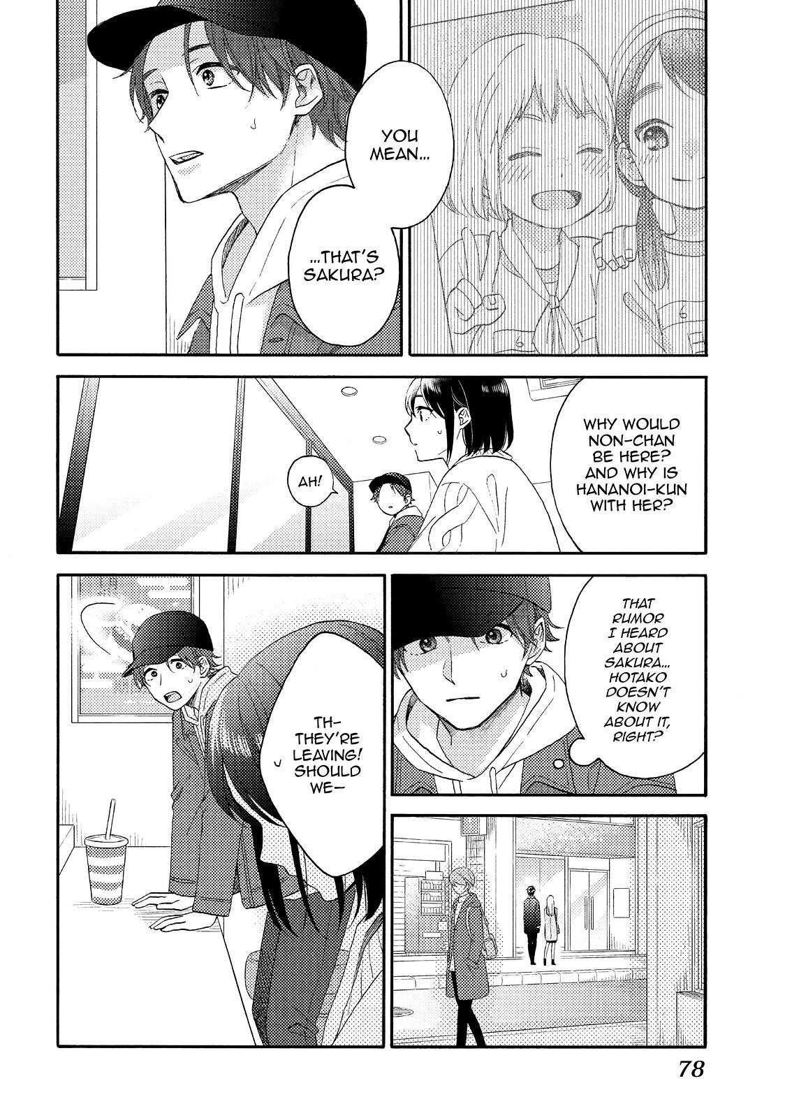 Hananoi-kun to Koi no Yamai Chapter 38 page 34 - Chapter 38